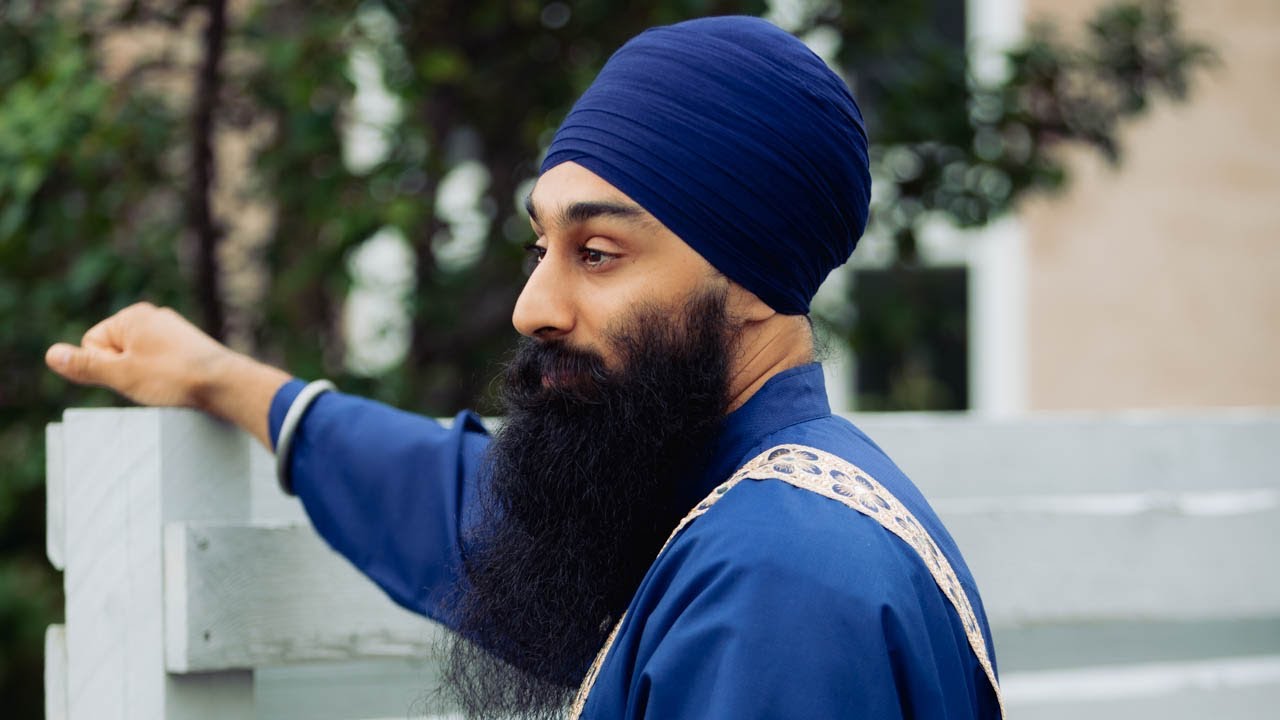 Как я завязала свой свадебный дастар!