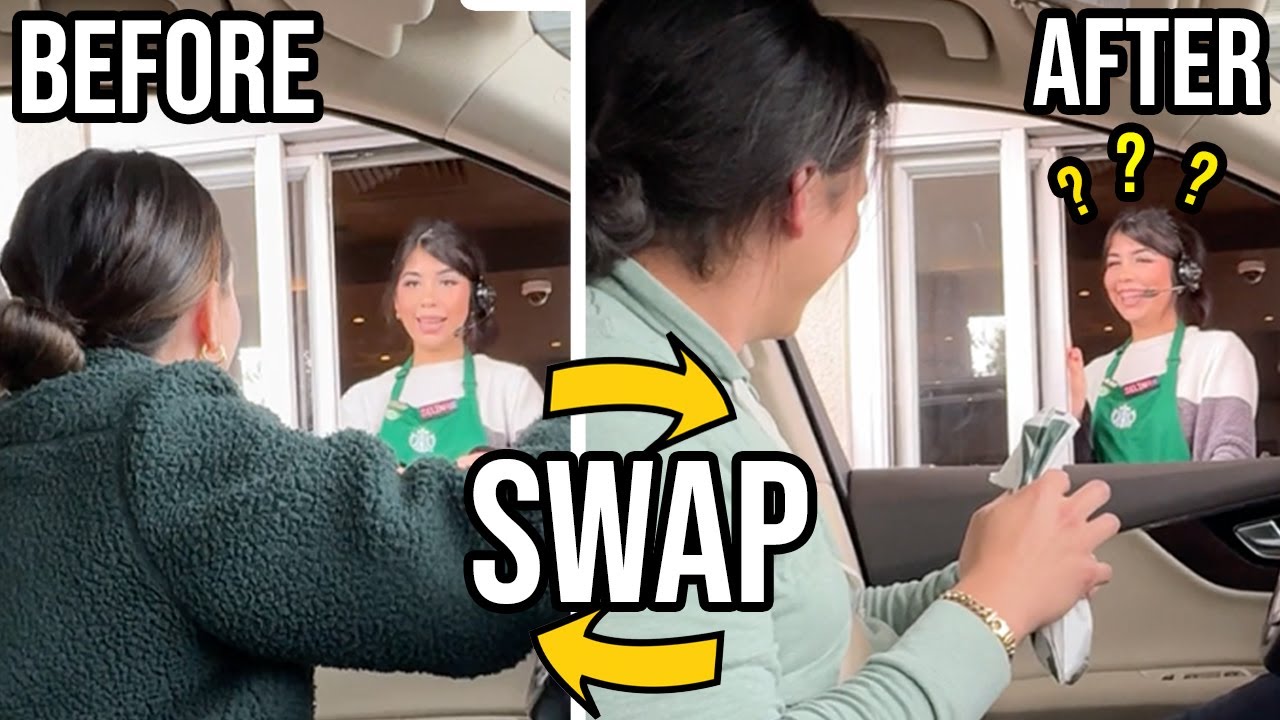 Drive Thru Swap! Husband vs. Wife