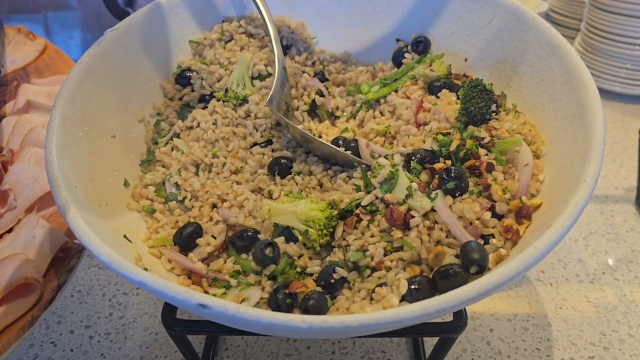 Lunch and Dinner Buffet on the Oosterdam Holland America 