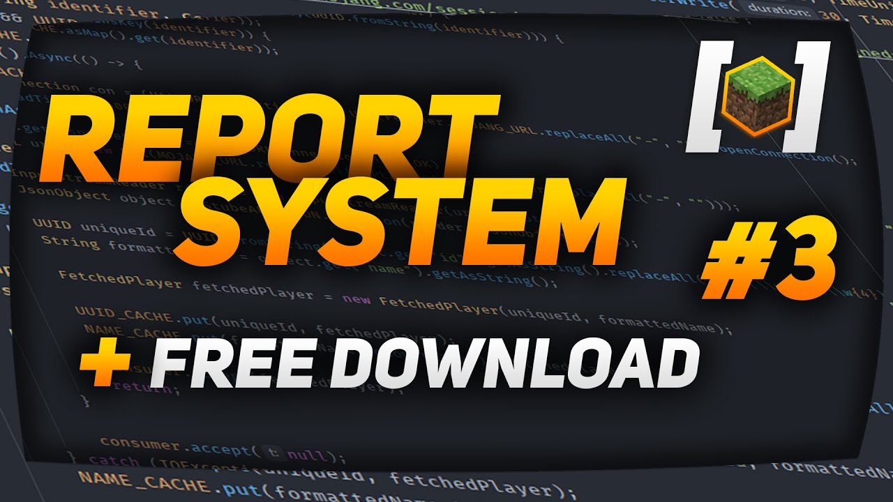 REPORTSYSTEM PROGRAMMING - JAVA/MONGODB/SPIGOT/BUNGEECORD | Part 3 | JailBreaker