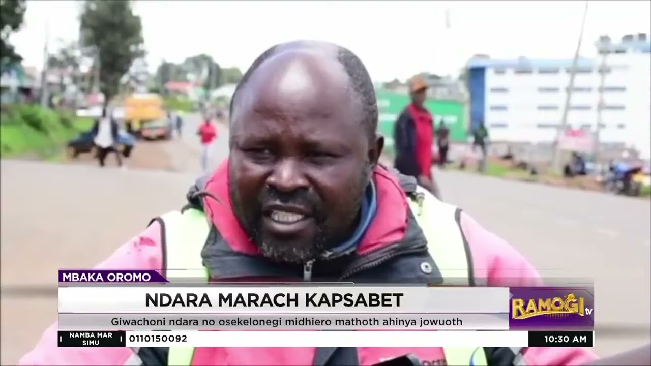 Jodak ma Kapsabet ywago rach mar ndara ma  osekelonegi midhiero mathoth e yor wuoth