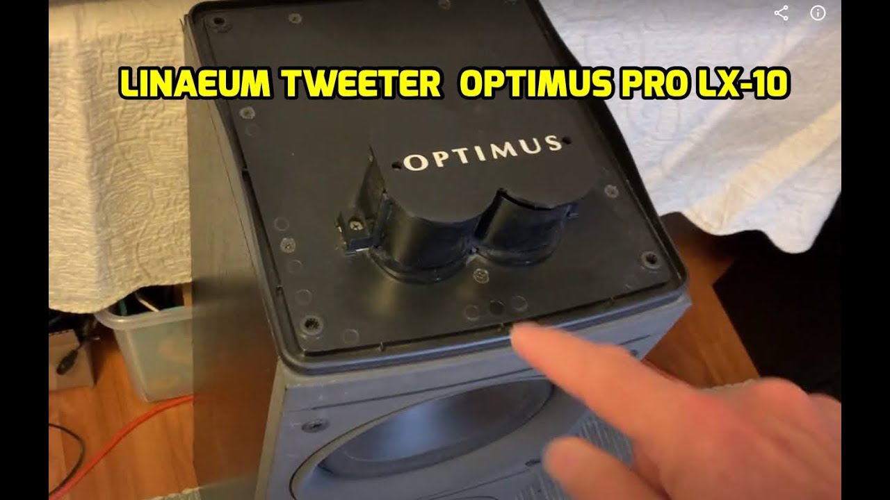 Radio Shack Optimus Pro LX-10 w/ Linaeum Di-Pole Tweeter is Amazing! What is it? How Does it Work?