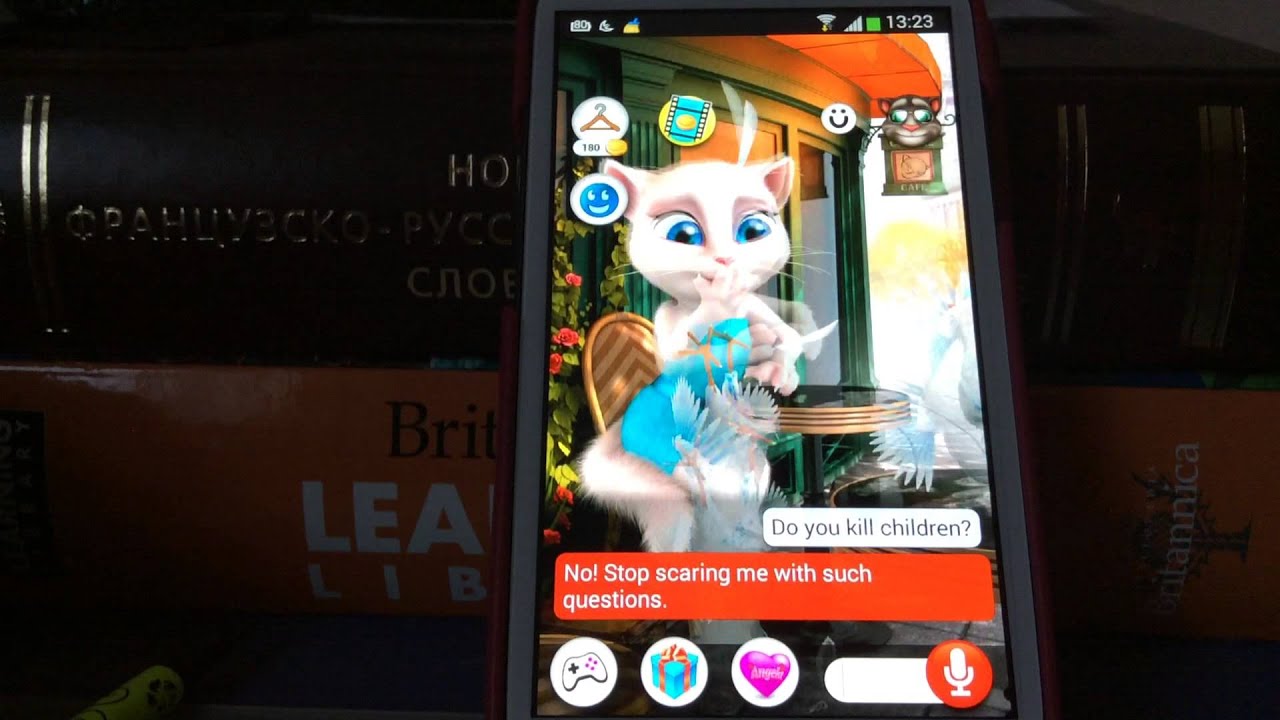 Talking Angela. Маньяк