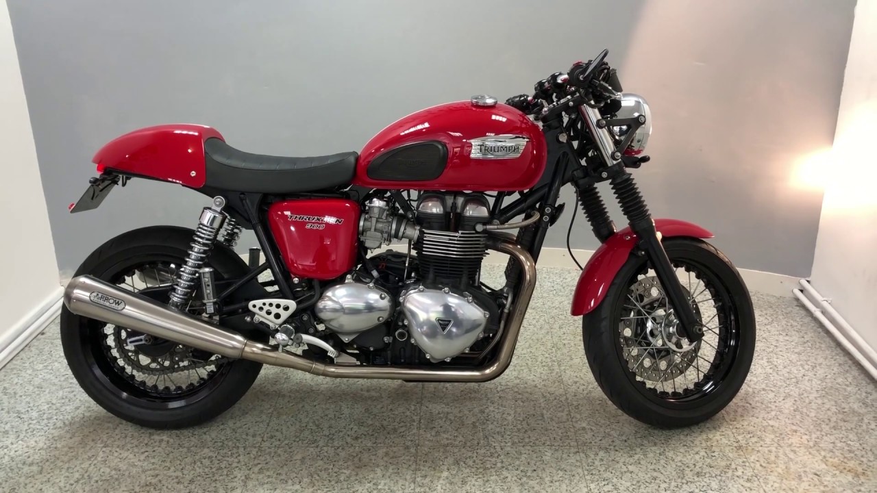 Triumph Thruxton 900 For Sale At Hastings Motorcycle Centre