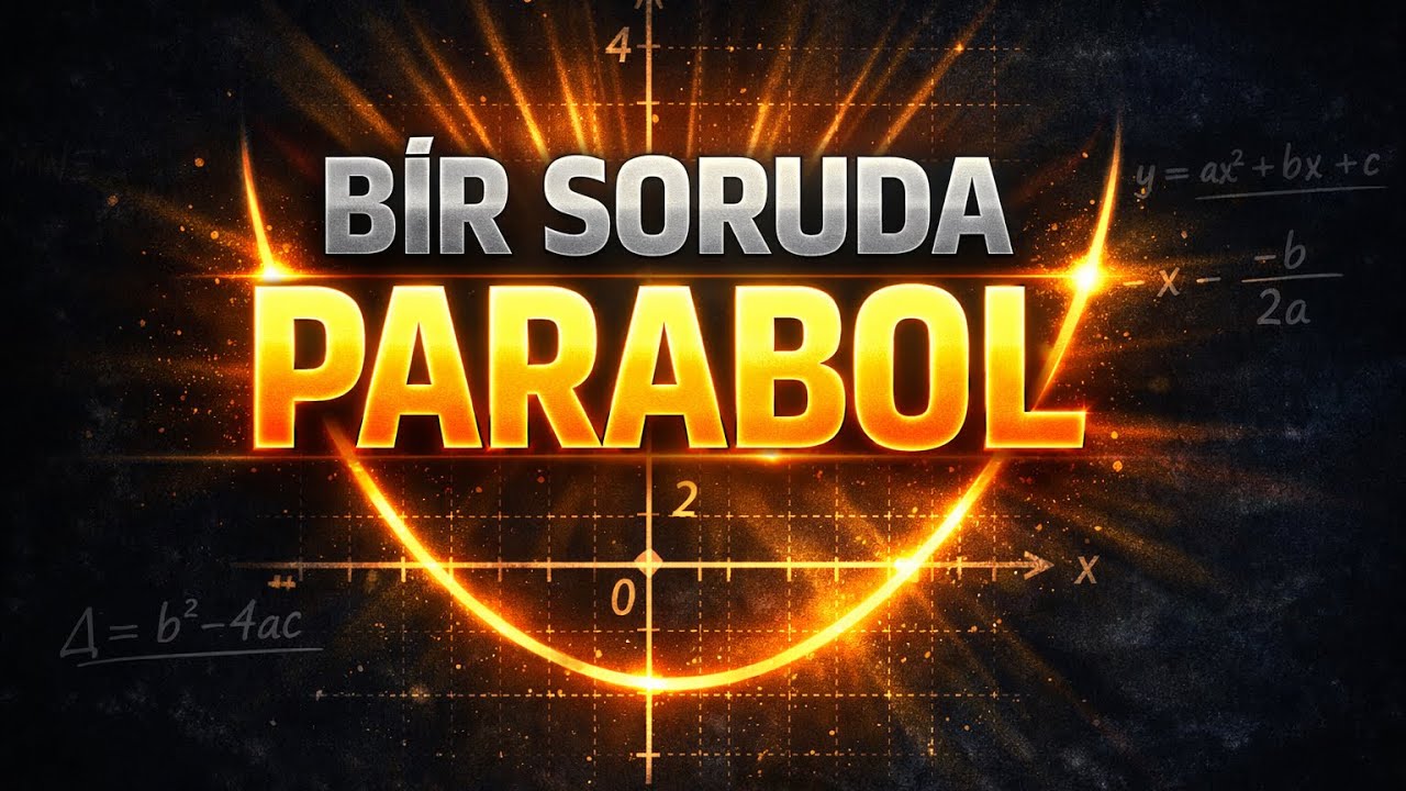 🔥BİR SORUDA PARABOL. 