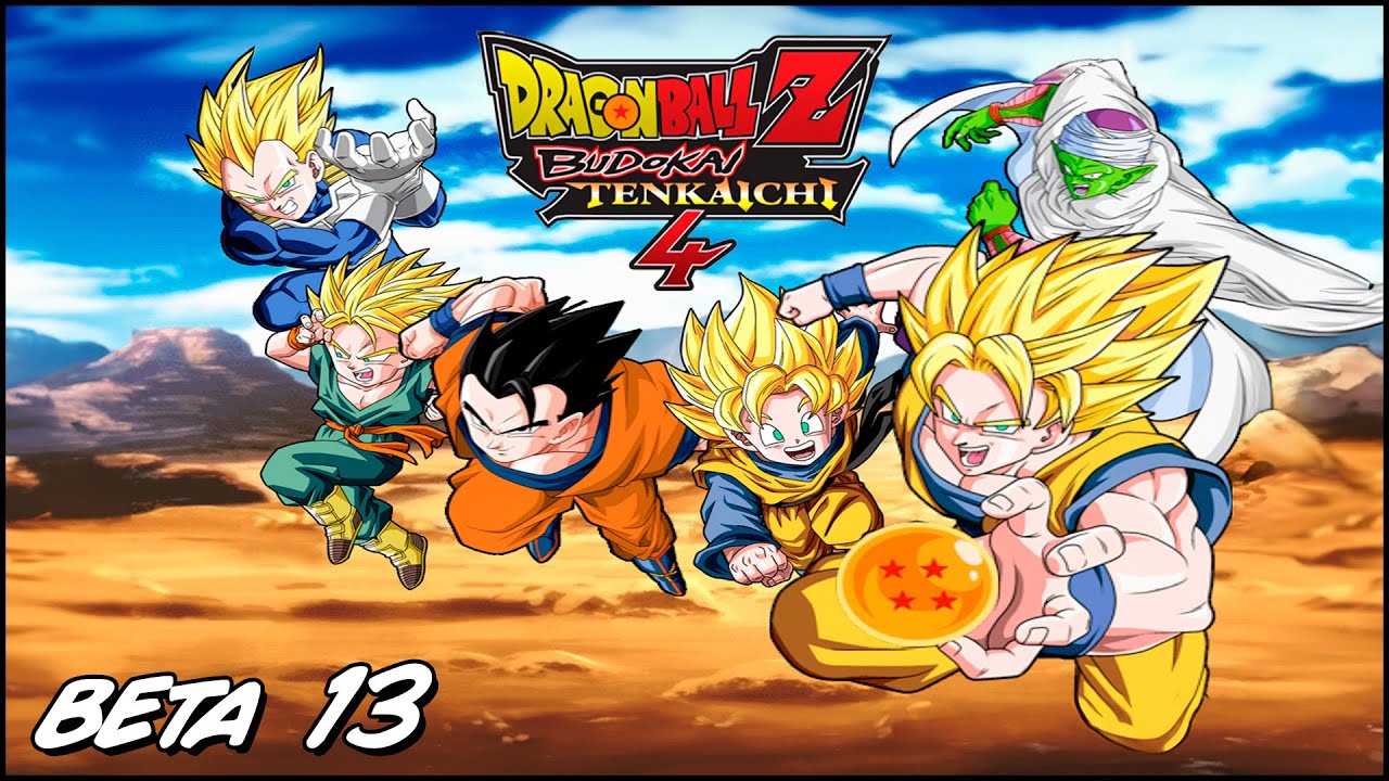 Jugando DBZ BUDOKAI TENKAICHI 4 Beta 13 Español Latino (4k)