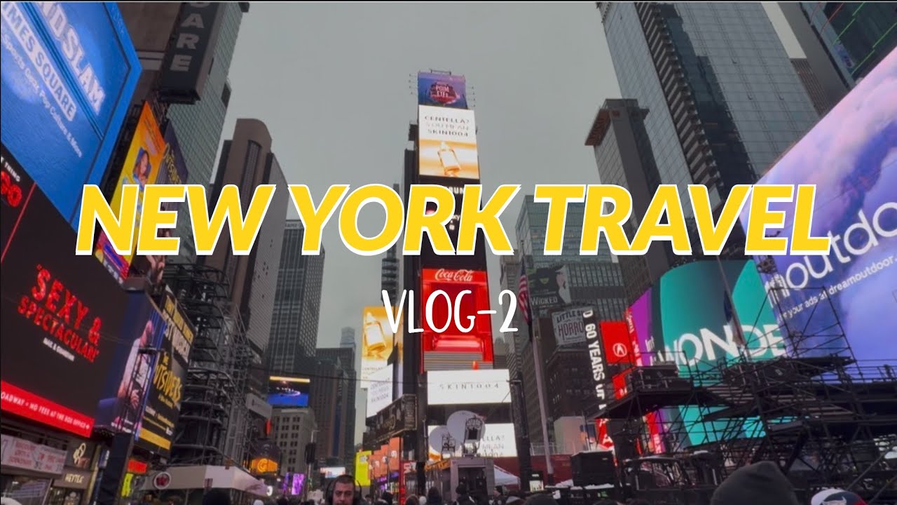 The City That Never Sleeps: 48 hours in NYC!😎🗽🇺🇸 VLOG-2