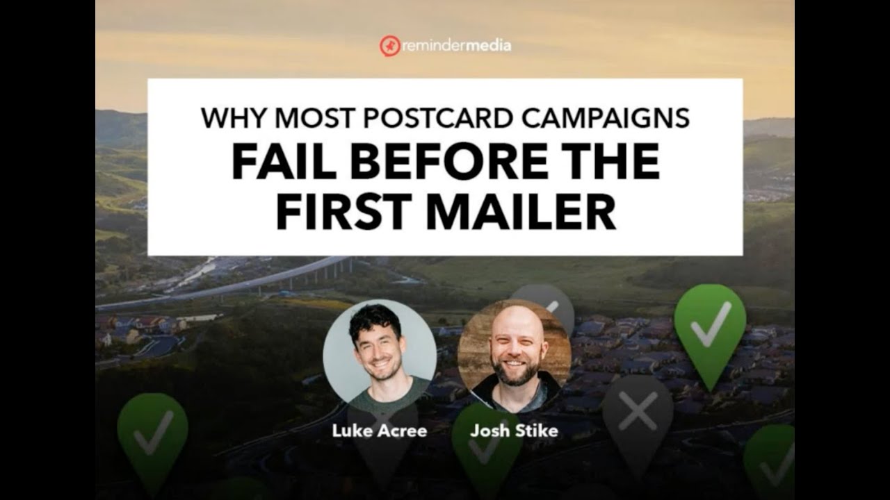 Why Most Postcard Campaigns Fail Before the First Mailer | Free Webinar