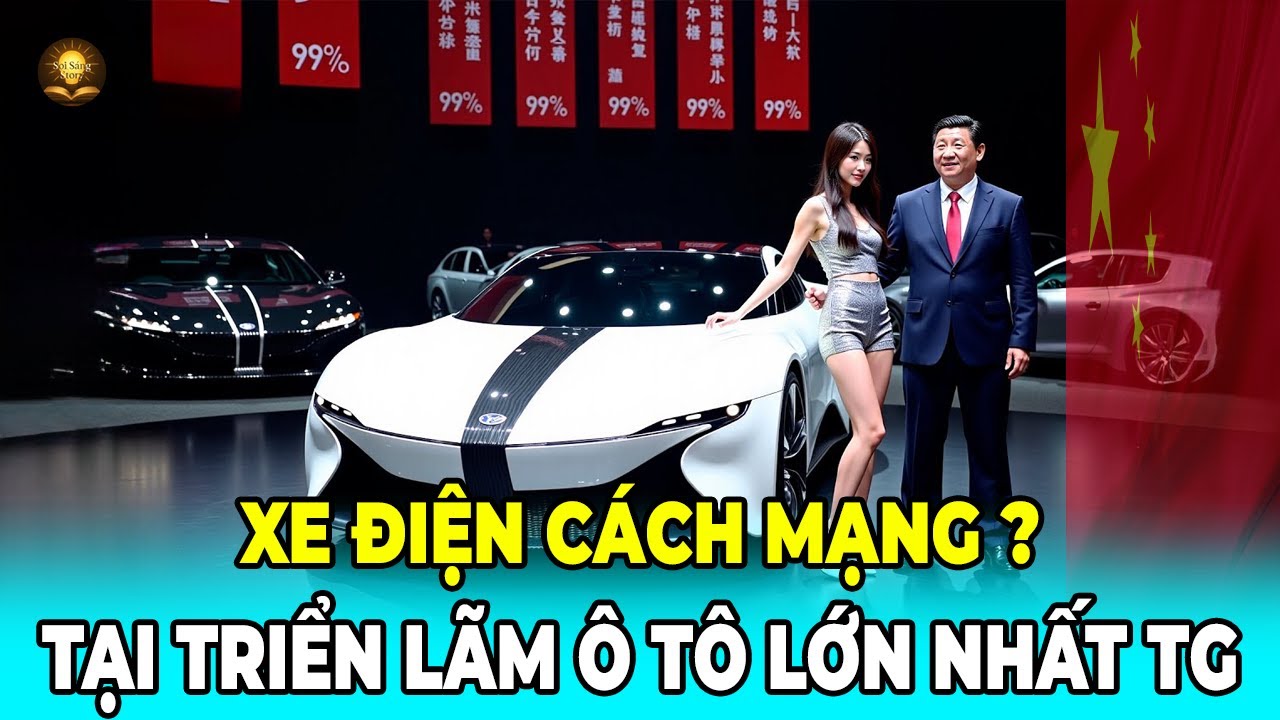 Trung Quốc Gây Sốc Khi Trình Làng Xe Điện Cách Mạng Tại Triển Lãm Ô Tô Lớn Nhất Thế Giới
