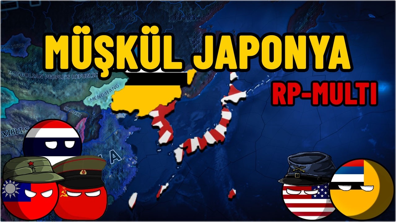 YAŞAM M&Uuml;CADELESİ | Hearts of Iron 4 - ROLE PLAY | JAPON#1