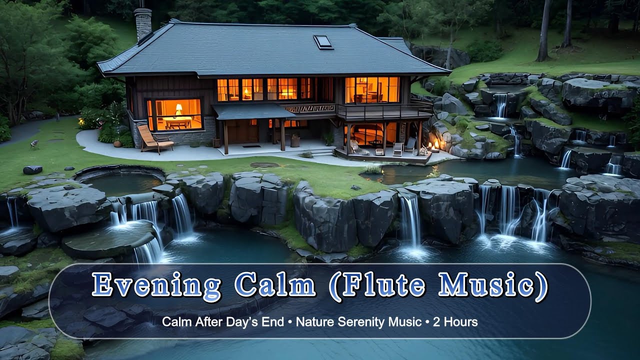 Evening Calm -  Flute & Ambient Calm Music | Calm After Day’s End | 2 Hours Music