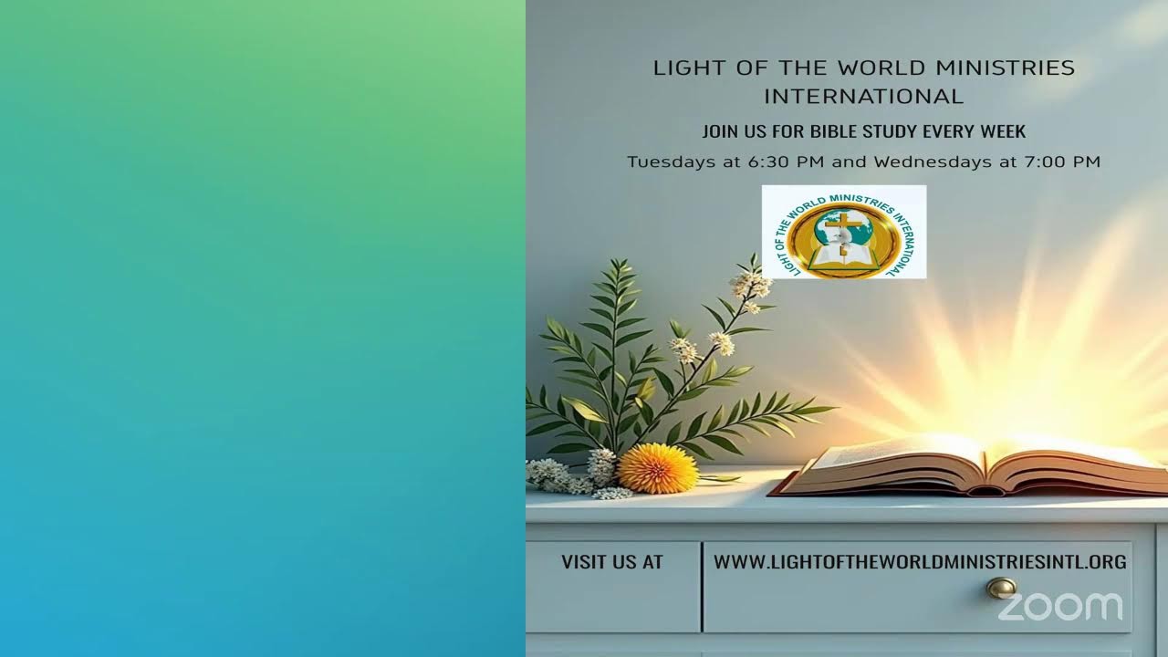 🙏 Join Us for Bible Study— Happening Now 🙏