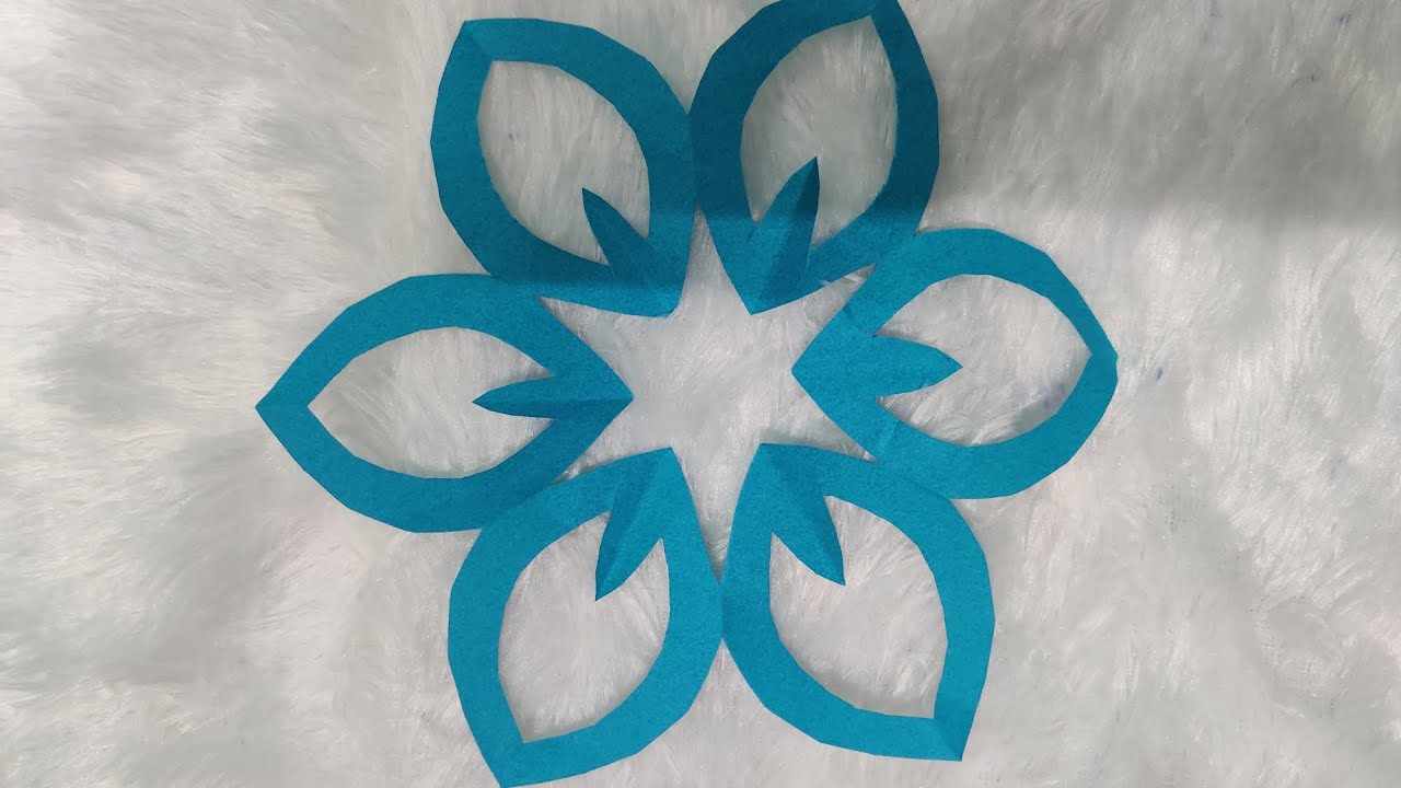 😱No Glue ❌ Just Paper & Scissors ✂️ | Flower Craft 🌸