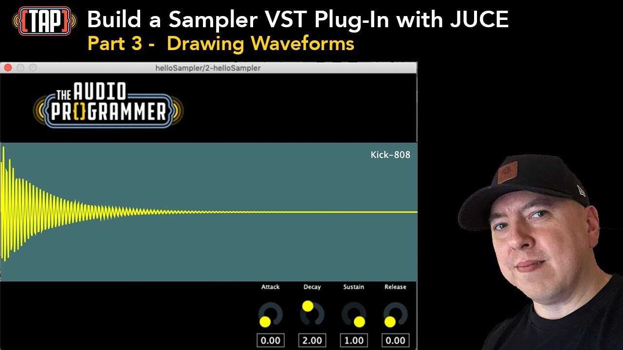 Создание VST-плагина Sampler с помощью JUCE. Часть 3. Рисование волновых форм