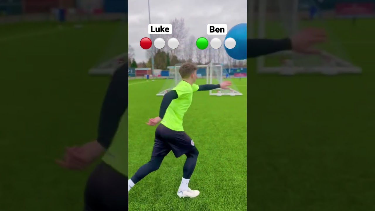 MULTI BALL FIND THE GAP CHALLENGE ⚽️🥅✅😂 @boohooMAN