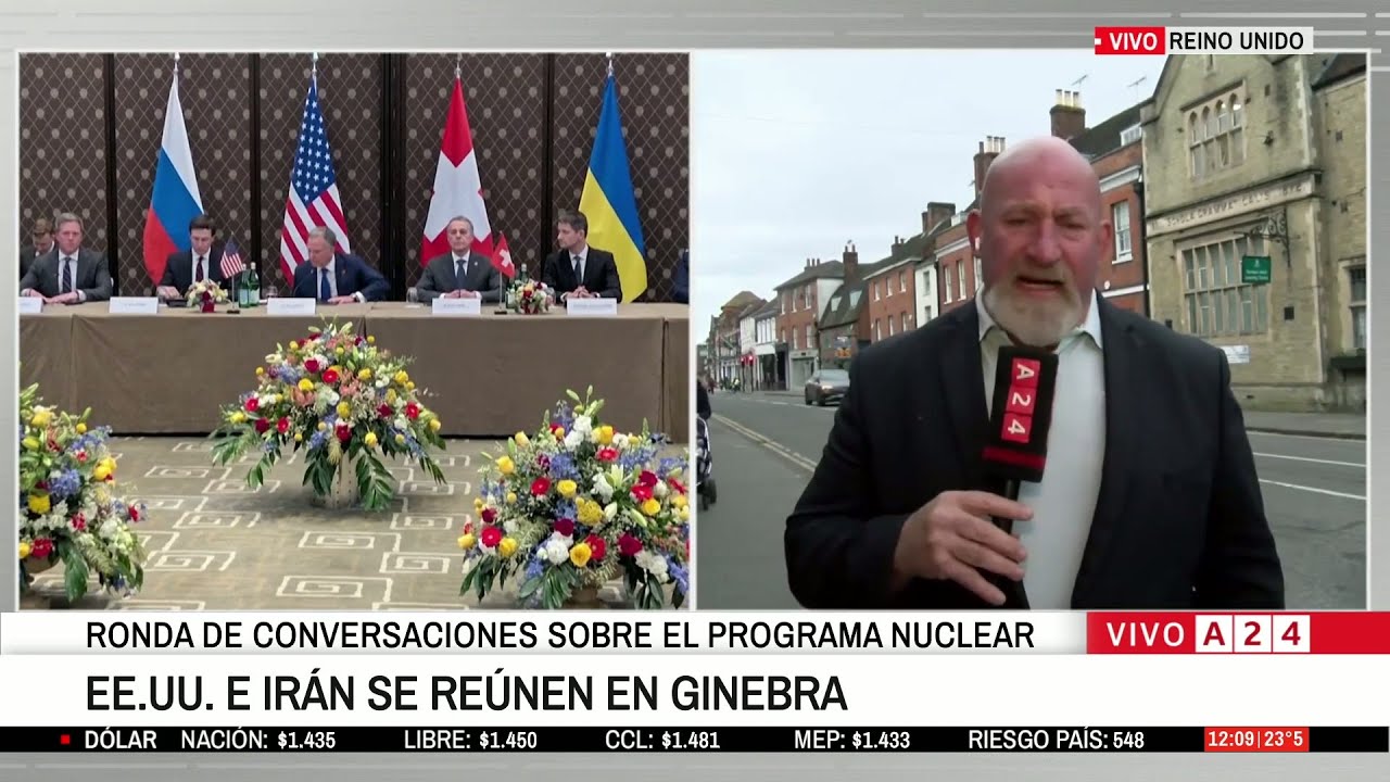 🌍  EE.UU. E IRÁN SE REÚNEN + RUSIA ATACÓ UCRANIA + ELECCIONES REINO UNIDO  + TURISMO EN BARCELONA