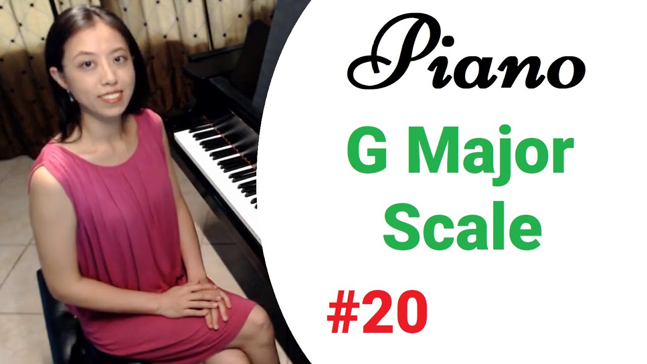 G Major Scale (Piano Scales and Arpeggios #20)