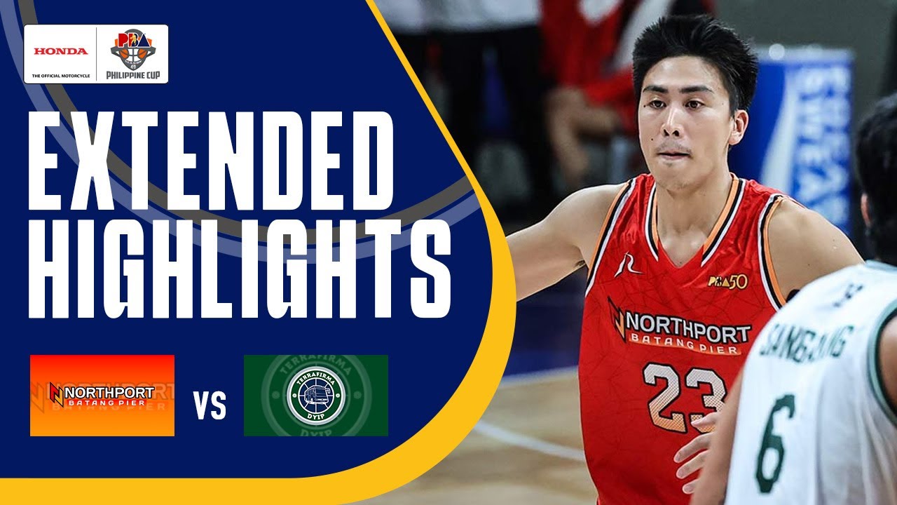 NORTHPORT vs TERRAFIRMA | EXTENDED HIGHLIGHTS | PBA SEASON 49 PHILIPPINE CUP | APR 12