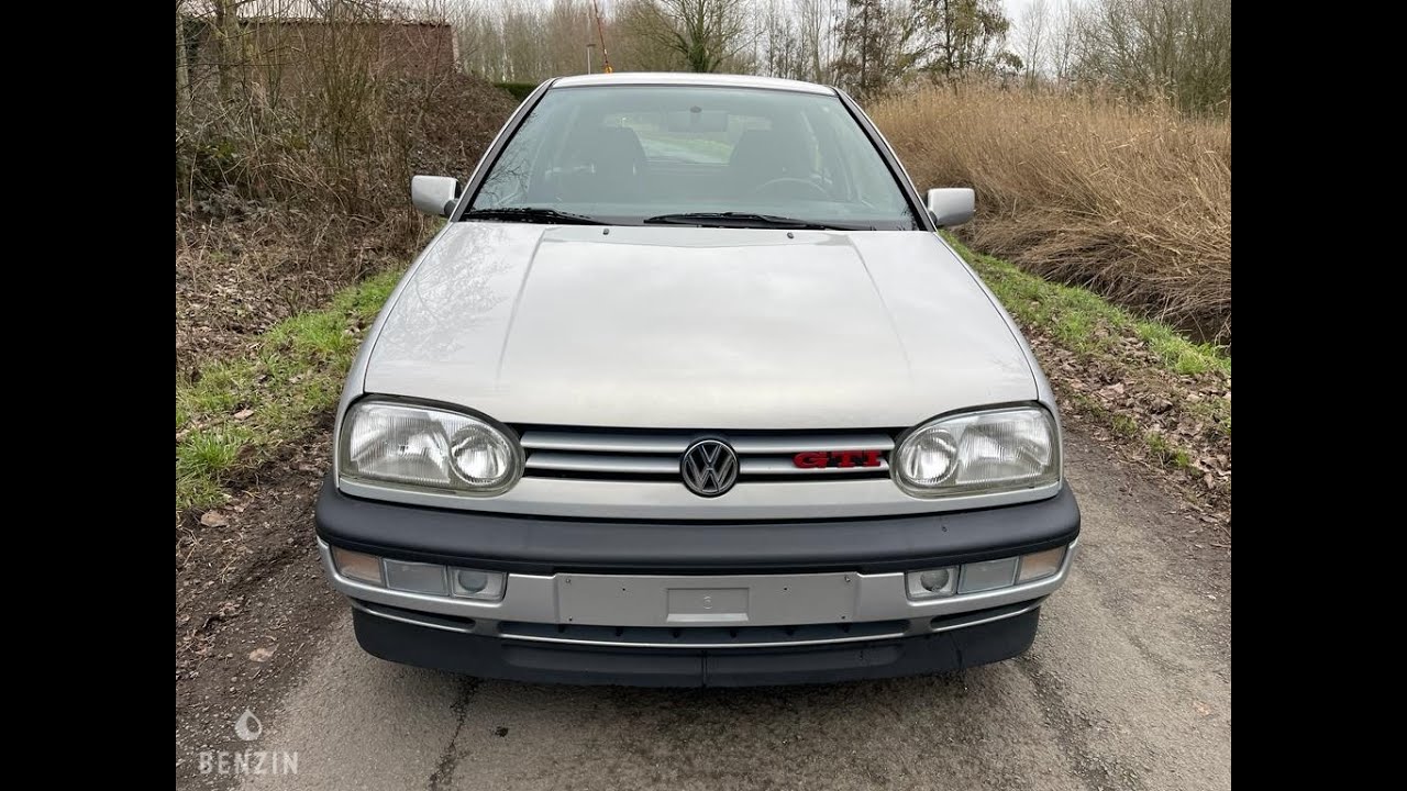 VW Golf 3 GTI 20th Anniversary 77k km - 1996 - Benzin.fr