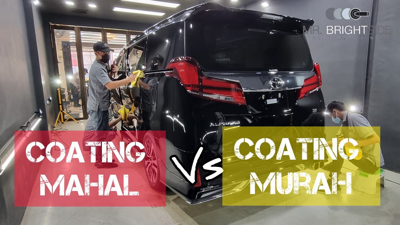 Coating Mahal vs Coating Murah | Toyota Alphard 2022