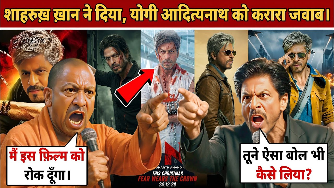 KING vs SYSTEM: Is SRK’s New Movie Challenging Real Power? | Shah Rukh Khan vs Yogi Adityanath