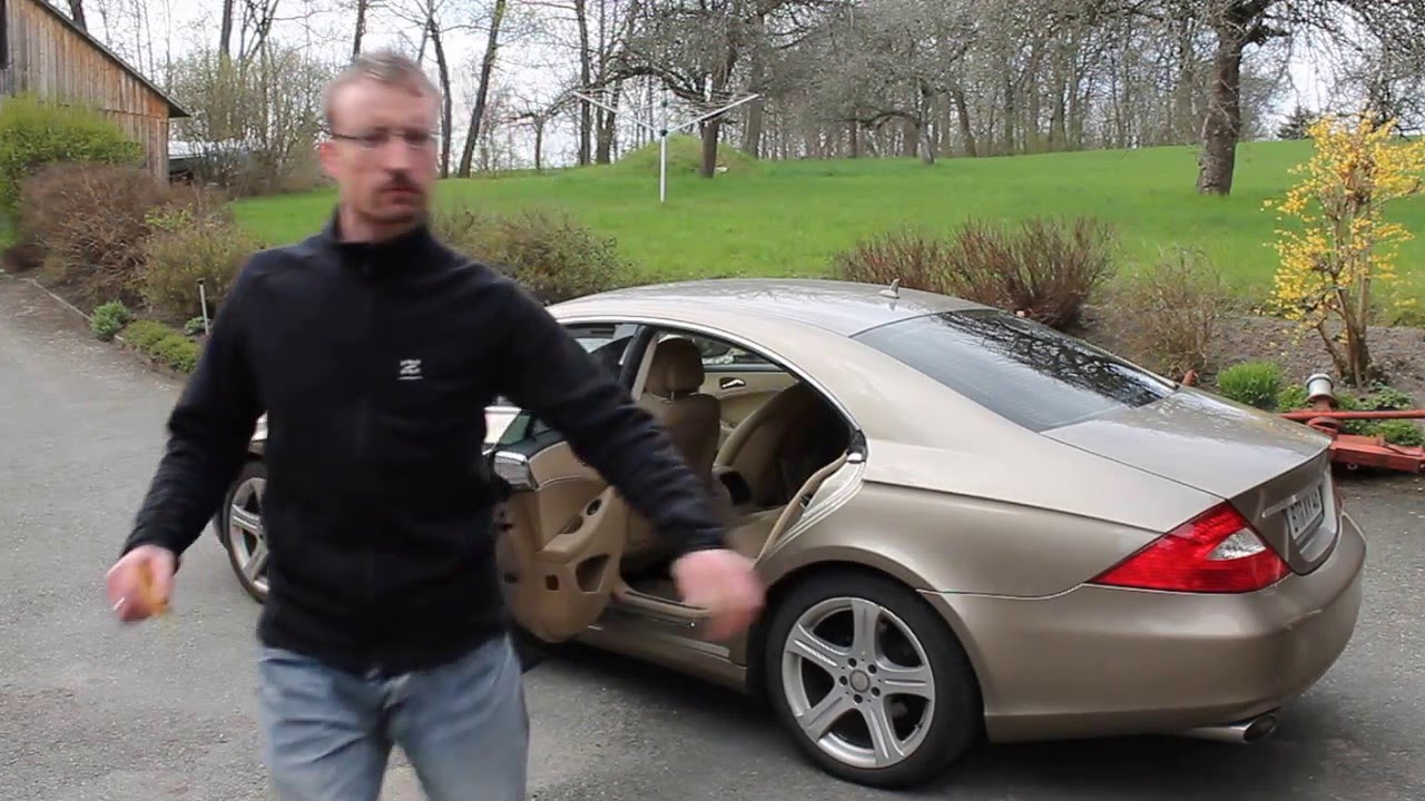 Mercedes CLS ... Das Ergebnis in HD, Scheibentönung Sokol