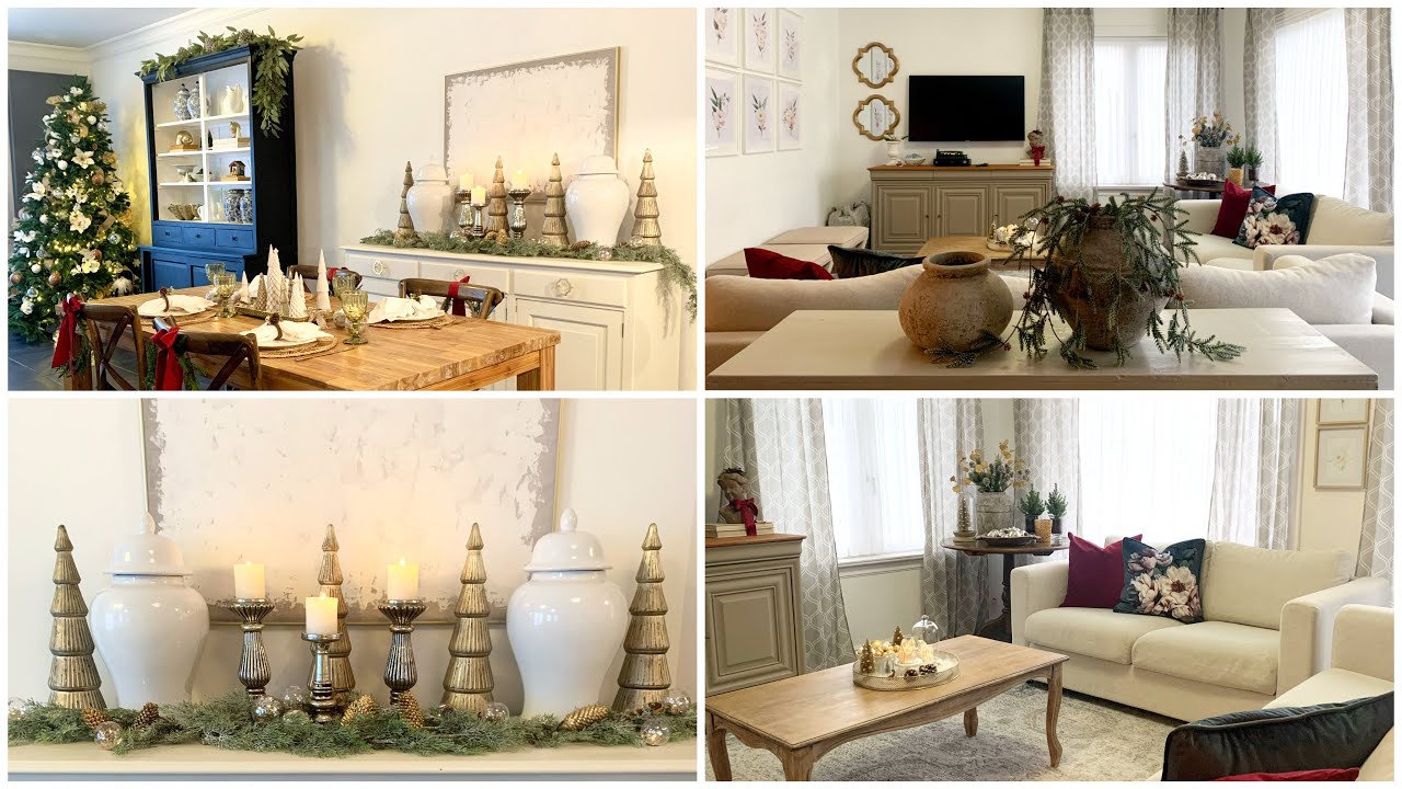 Tour pela casa decorada pro Natal 2020