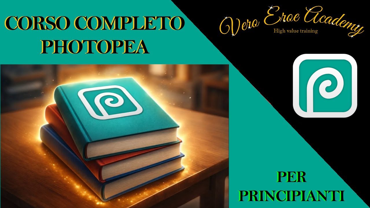 PHOTOPEA: Corso Completo 2026 GRATIS (Tutorial Italiano) 🎓 Da Zero a Pro in 90 Minuti