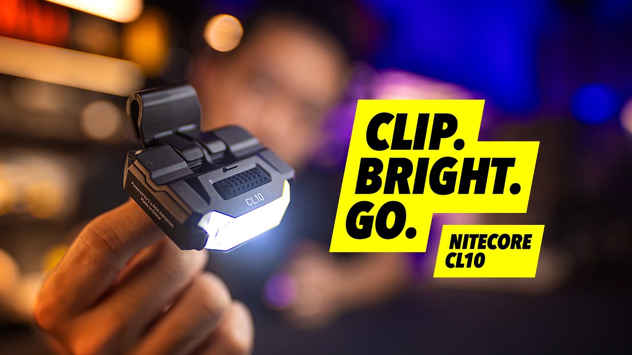 Nitecore CL10: Tiny AAA Light, Triple LED Power, Big Flex