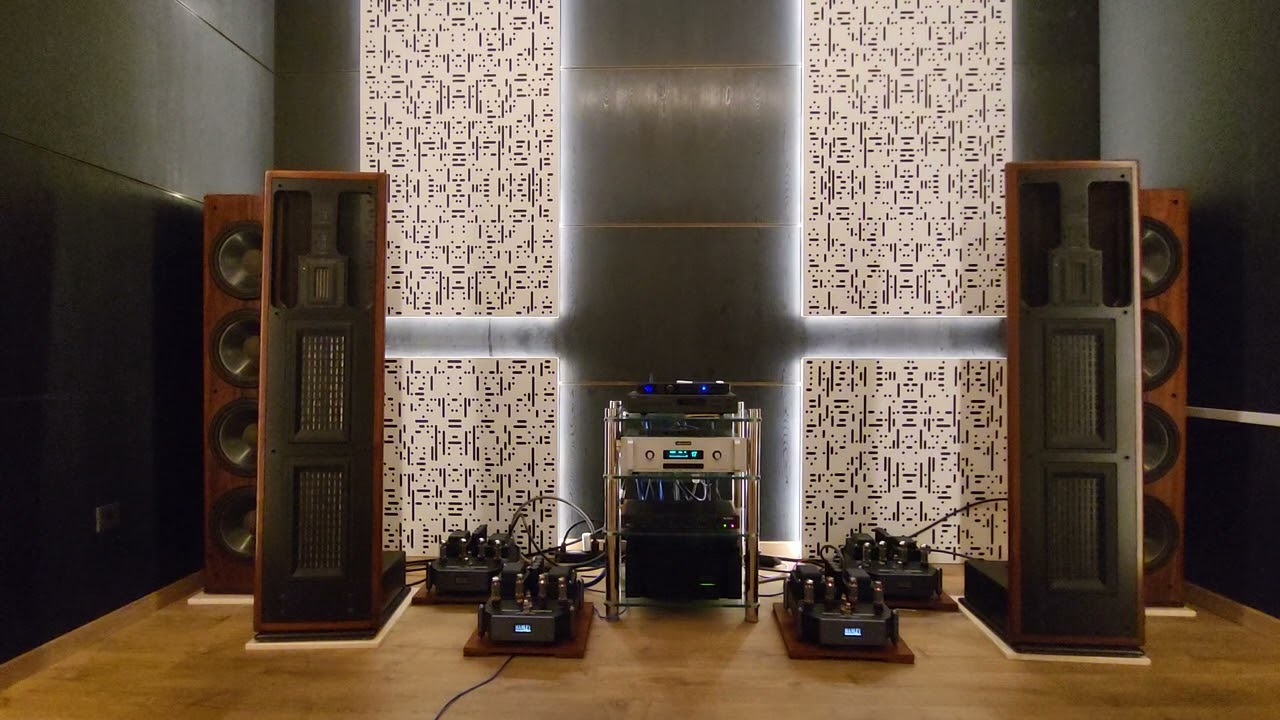 INFINITY IRS BETA FT GOTHAM SPEAKER CABLE PLAYING YOU AND YOUR FRIEND. DIRE STRAITS