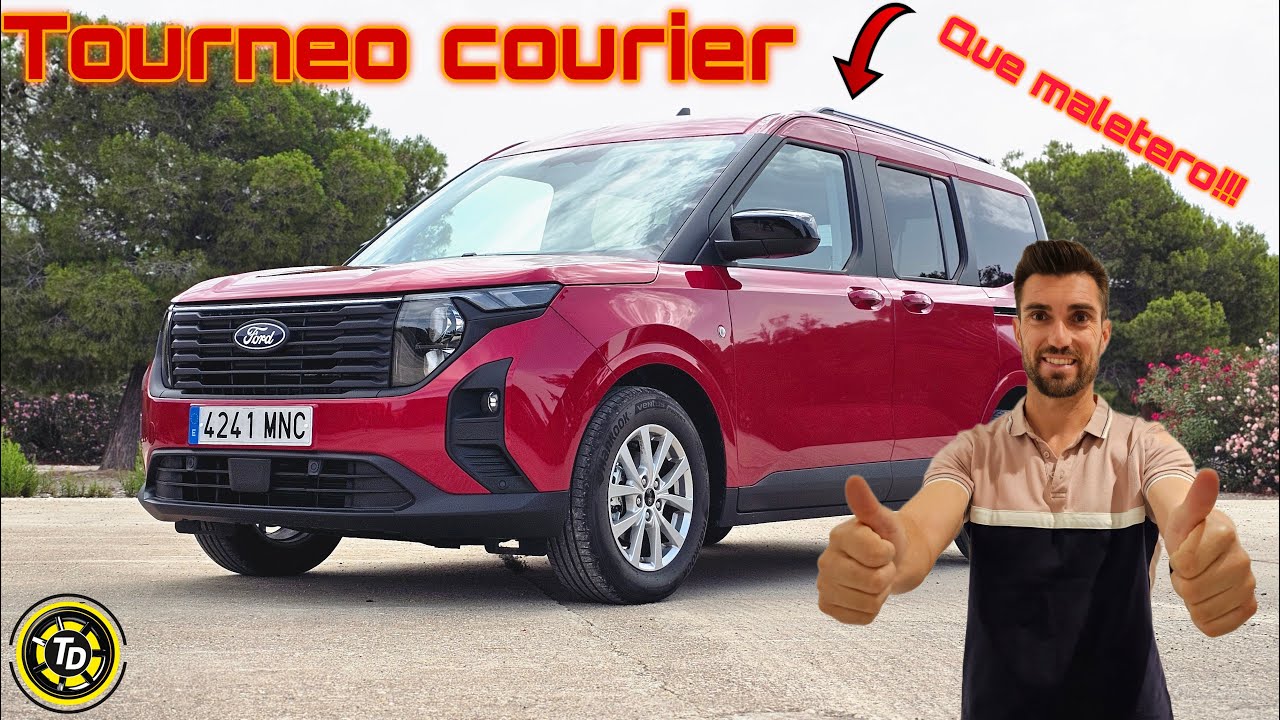 Ford Tourneo COURIER 2024/ Familiar y mucho ESPACIO por menos de 24.000 euros/ TOP DRIVERS