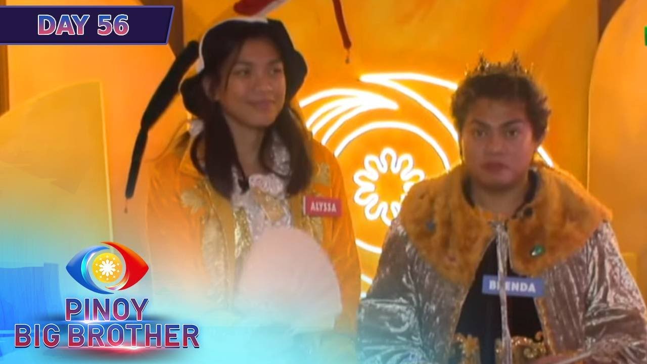 Day 56 Alyssa, pinagbihis ni Kuya bilang court jester ng mahal na Reyna | PBB Kumunity