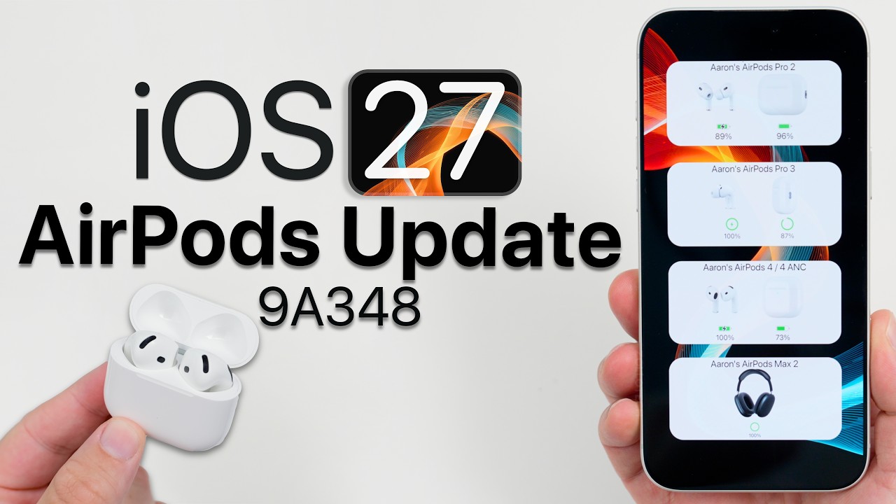 iOS 27 AirPods Update is Out! - What's New?
