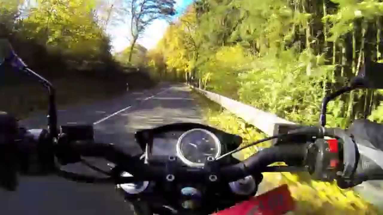 Moto Morini Corsaro 1200 Veloce - Herbstliches Bergisches Land