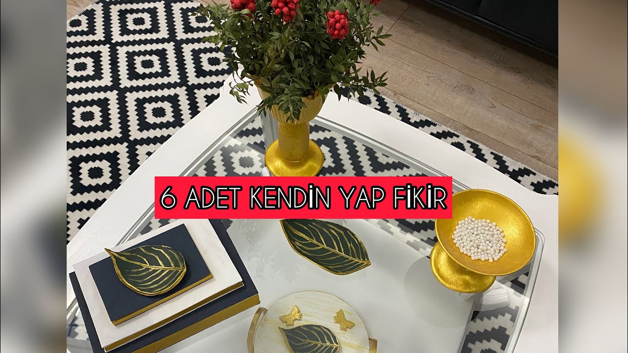 ÇÖPE ATTIĞIMIZ ŞEYLERDEN BUNLAR NASIL OLDU❓❓VAZO🔝TEPSİ🔝ŞEKERLİK🔝KİTAP🔝SERAMİK TABAK VE KELEBEK🔝