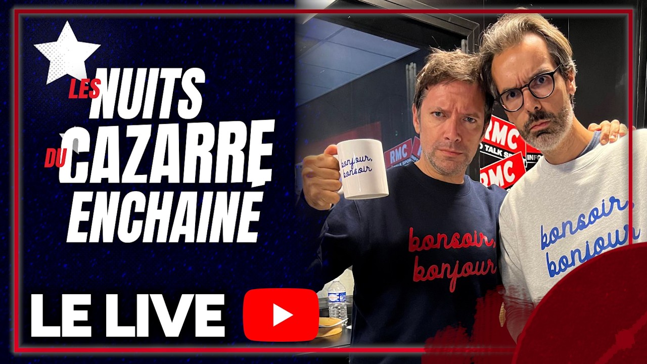 LES NUITS DU CAZARRE ENCHAINÉ avec Julien Cazarre & J-C. Drouet