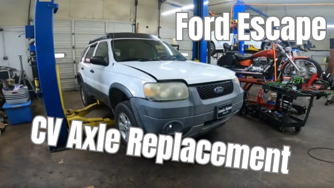 Ford Escape CV Axle Replacement