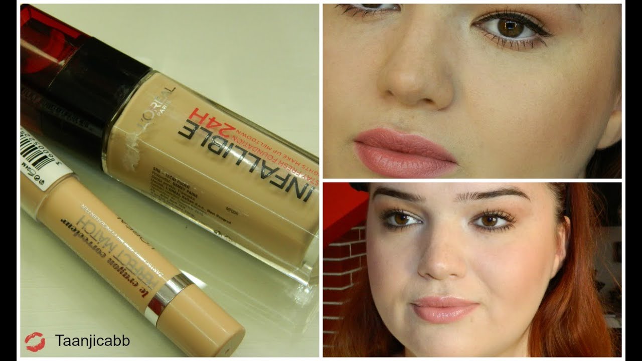 Prvi utisak - L'oreal Infallible 24h tečni puder i true match le crayon korektor