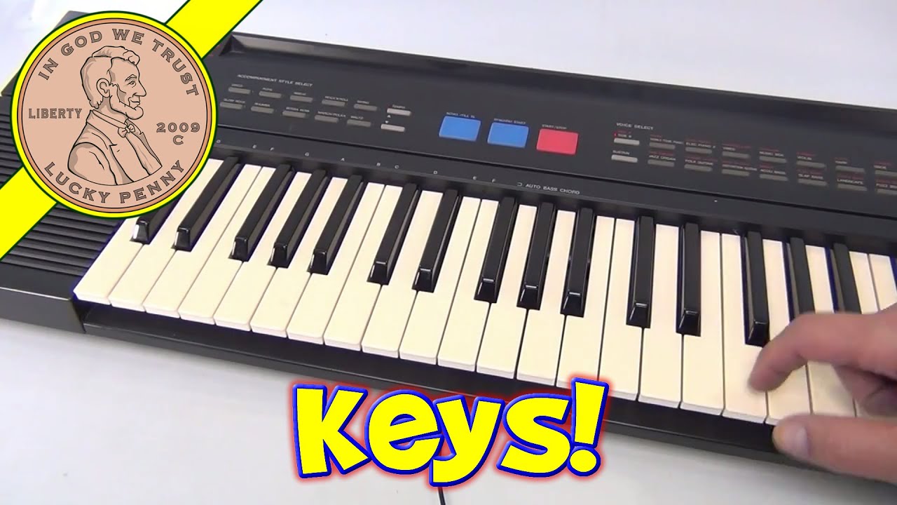 Yamaha PSR-7 Electronic Piano Keyboard - 420 Dual Voices - PCM Rhythm