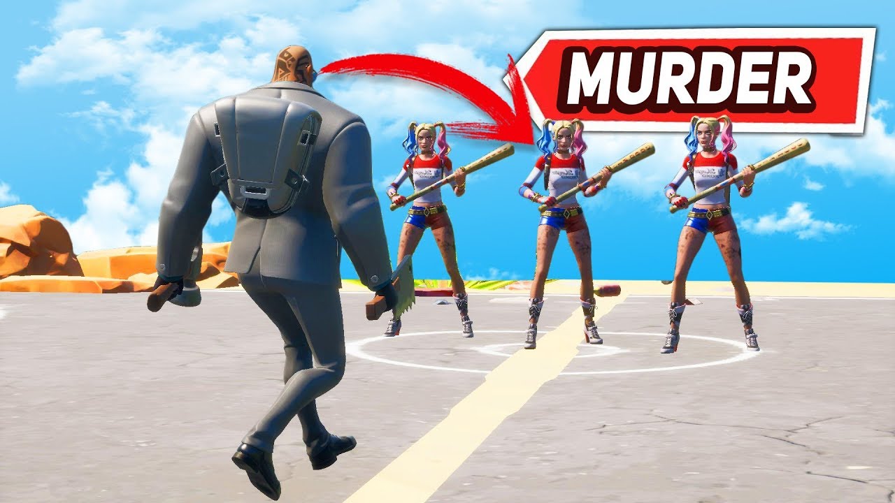 *HARLEY QUINN vs CALVO* FORTNITE MURDER MYSTERY ¿QUIEN ES EL ASESINO?