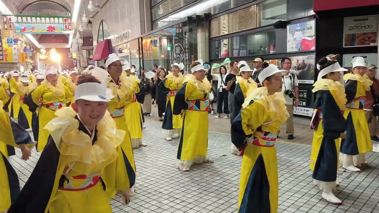 【ミヤタジュクJAPAN with 高知ハウス】第72回よさこい祭り 帯屋町演舞場 2025 8/11