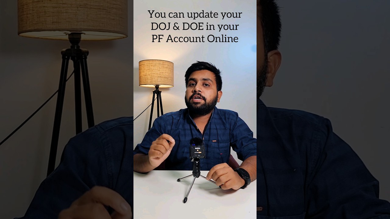 EPF Latest Update | date of joining and exit correction in PF account #epfo #epf #pf #2024 #update