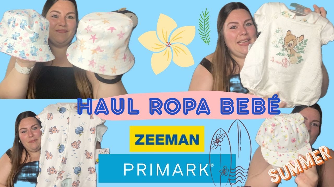 HAUL ROPA BEBÉ PRIMARK y ZEEMAN