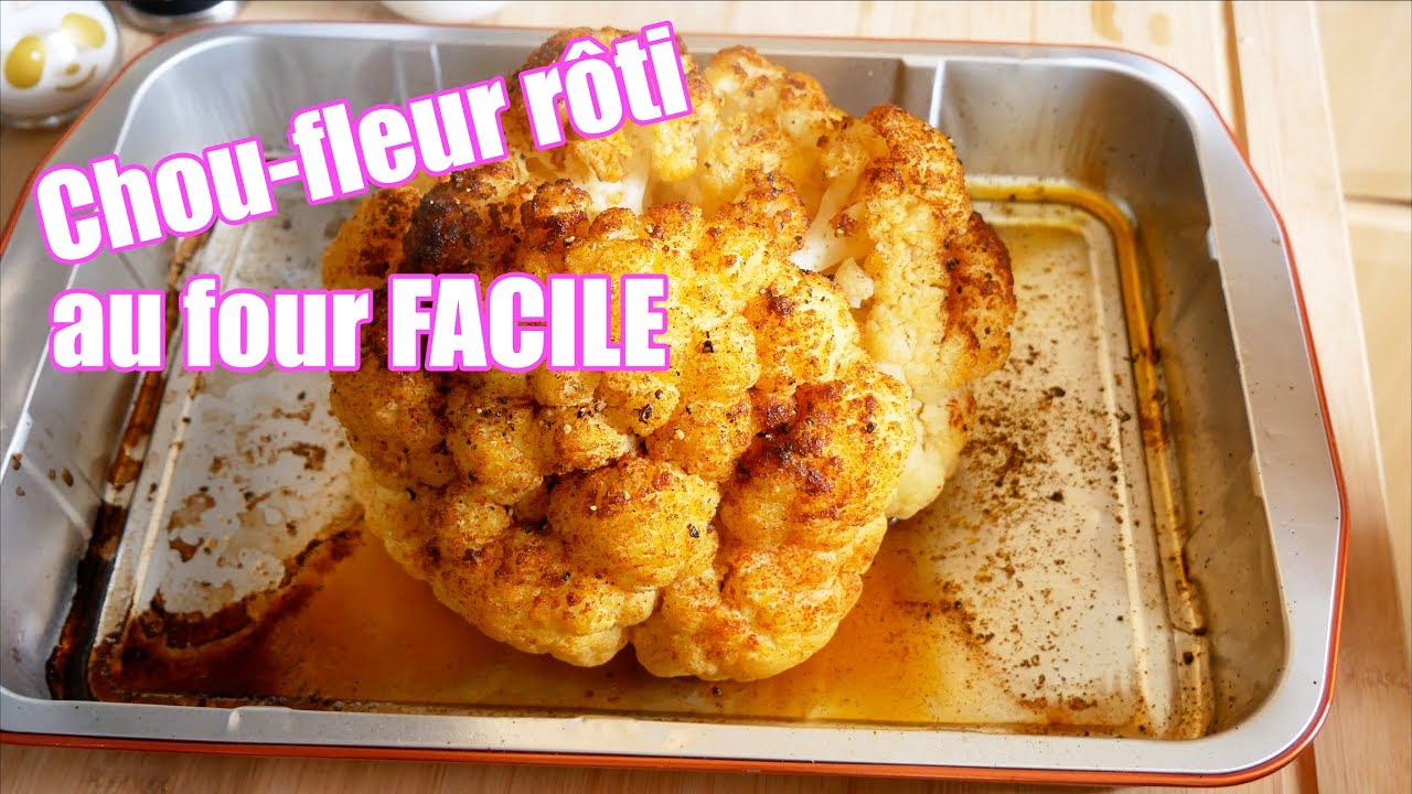 Chou-fleur rôti FACILE et ECONOMIQUE