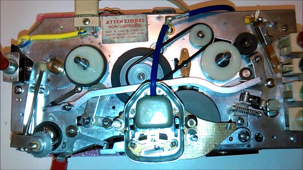 Geloso G.256 vintage tape recorder restoration
