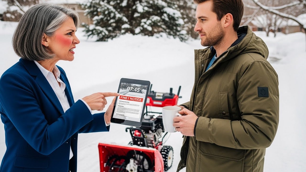 HOA Fined Me For Slow Snow Response, So I Proved Their Contract Terms Were Legally Impossible
