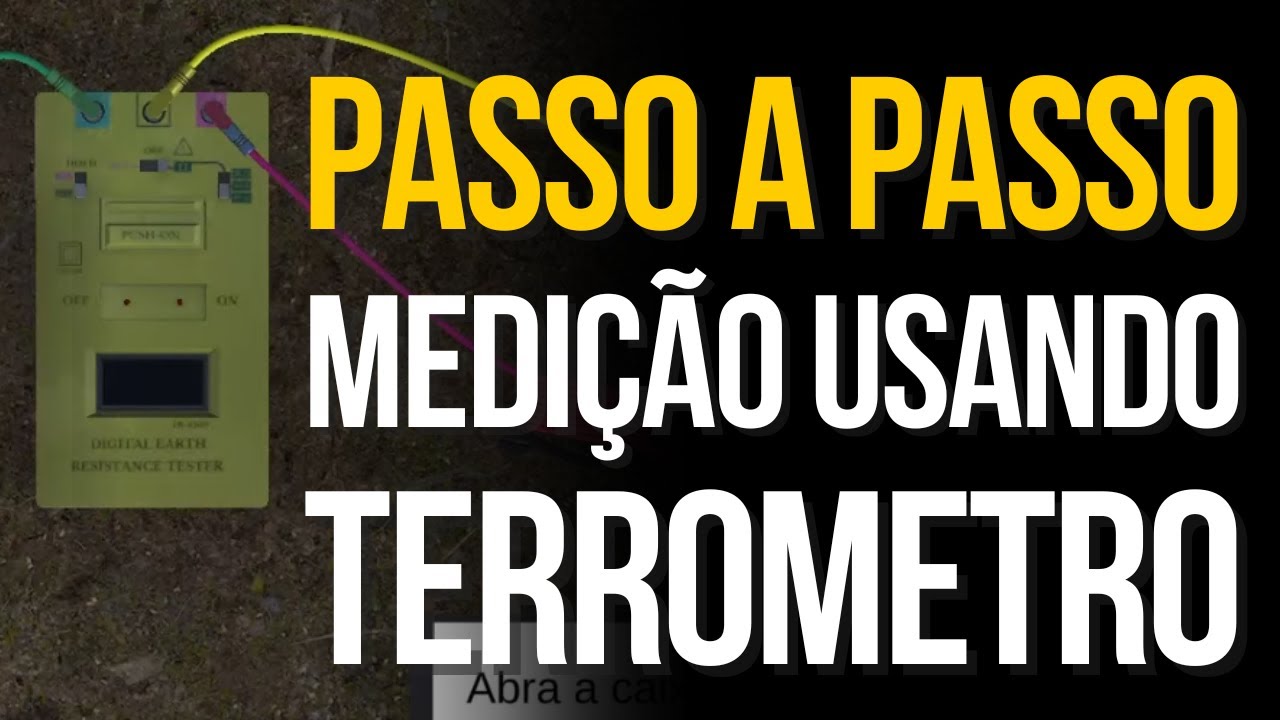 Como Fazer a Medição de um Aterramento Com um Terrometro?