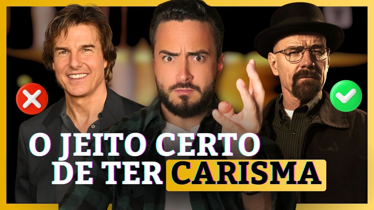 O CÓDIGO DO CARISMA MASCULINO [não é o que contam pra você]