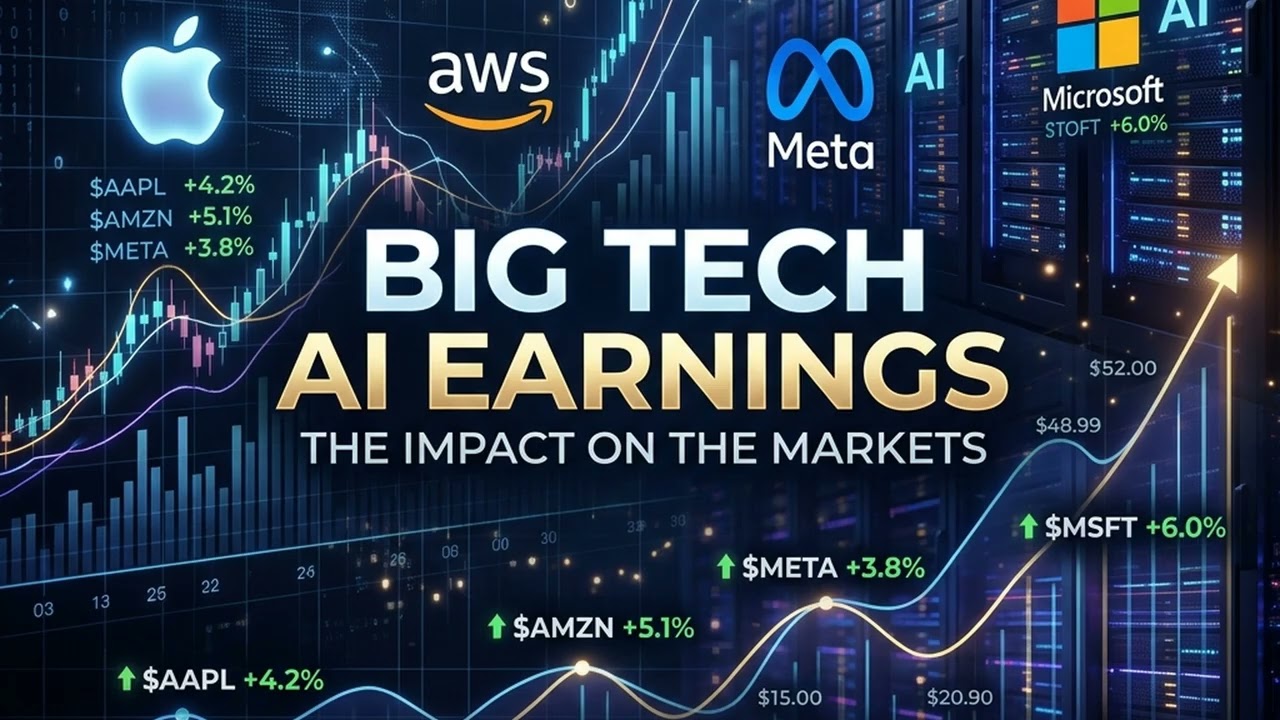 Супернеделя отчетности Big Tech за II квартал: проверка ИИ-расходов на $700 млрд | 5minSmart 🚨