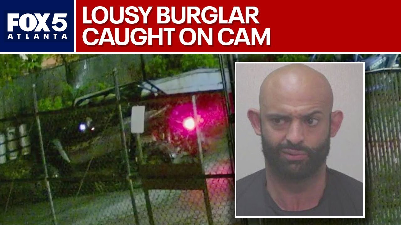 Caught because he's a terrible getaway driver? | FOX 5 News